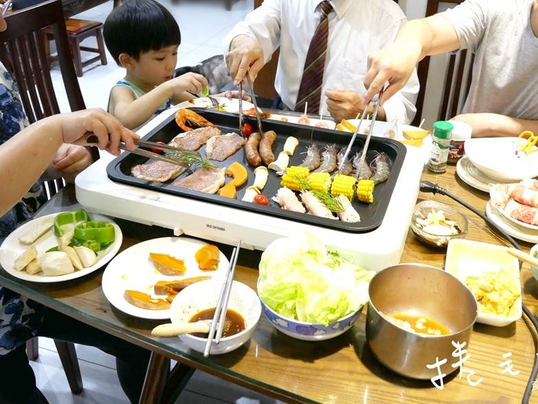 【家電】大台烤起來才好玩！多功能日本IRIS雙溫控電烤盤
