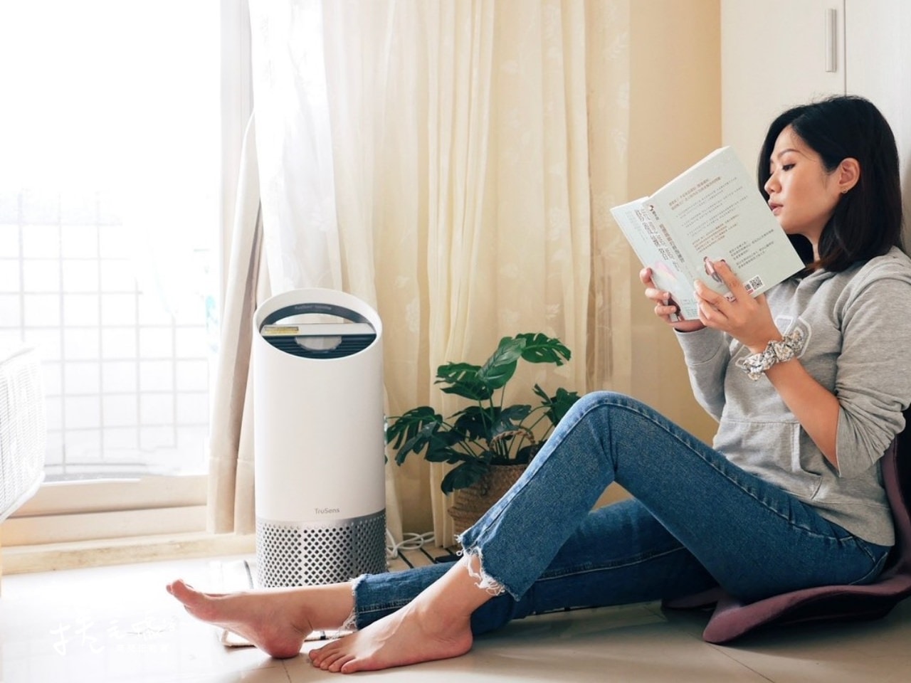 【居家】遠離病菌氣體異味過敏原 過敏人必備好物 萬元以下美國Trusens UV紫外線殺菌空氣清淨機