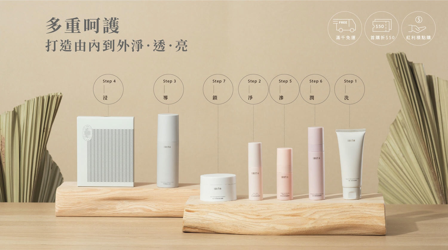 保濕緊緻｜【IRITA 專一純粹】專櫃等級保濕力 30以後輕熟齡、敏感肌膚必收 MIT平價溫和保養