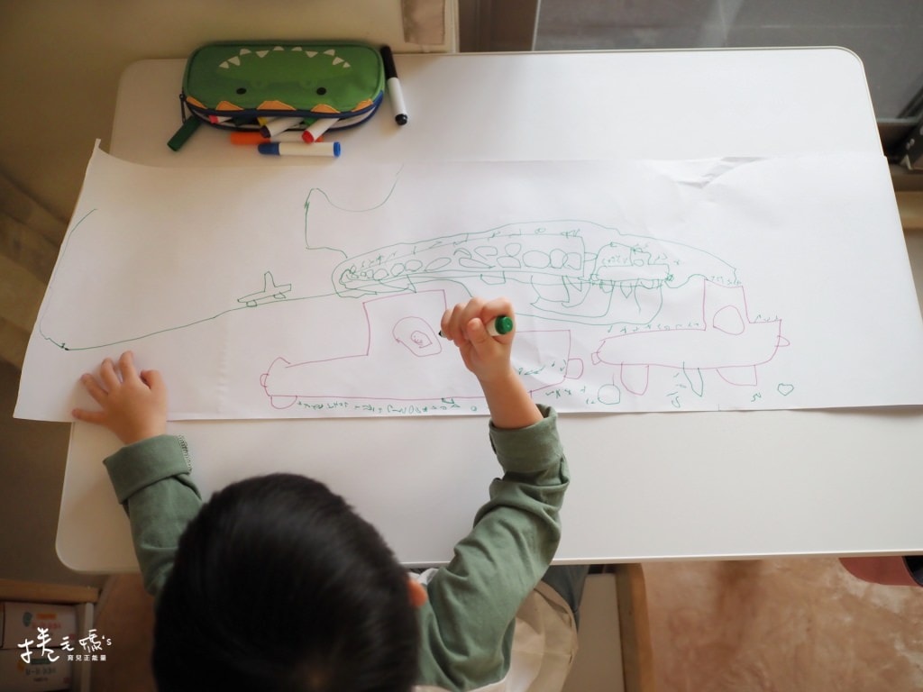 兒童書桌推薦 ilovekids愛兒館『 我的第一張桌子』 2歲一路用到大！