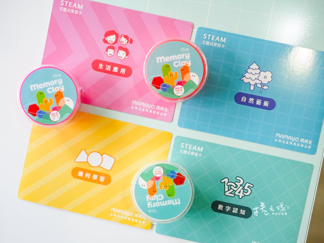 黏土專用的STEAM卡牌一起玩。裡面整理了4種主題24張卡牌