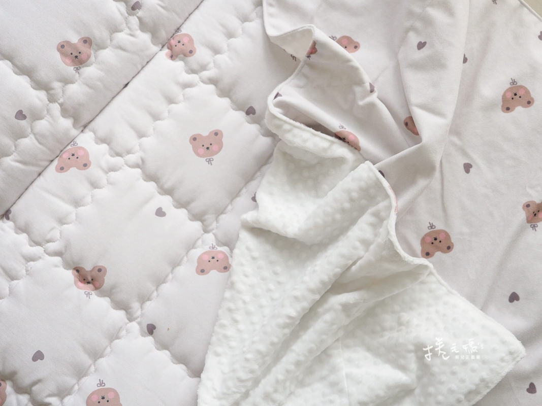 幼兒園睡袋推薦 像躺在雲朵上一樣好睡！韓國Bebenuvo雲朵睡袋防螨睡袋 四季午睡 3件式睡袋
