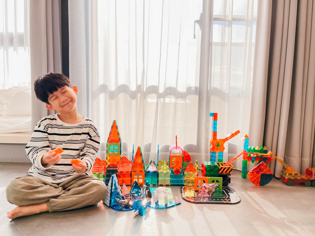 Magna-Tiles彩色磁力片 從開放式玩法發現孩子的無限可能