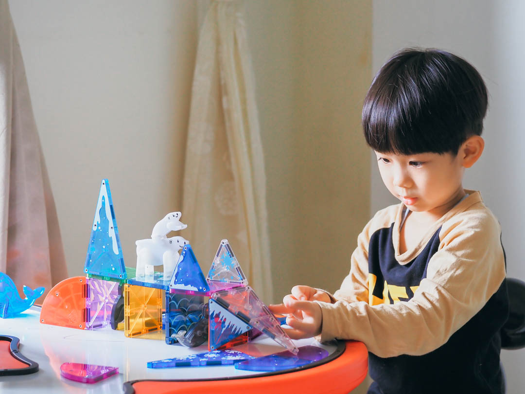 Magna-Tiles彩色磁力片 從開放式玩法發現孩子的無限可能