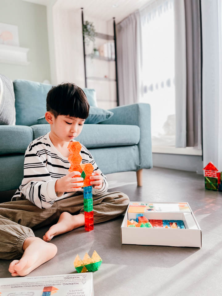 Magna-Tiles彩色磁力片 從開放式玩法發現孩子的無限可能