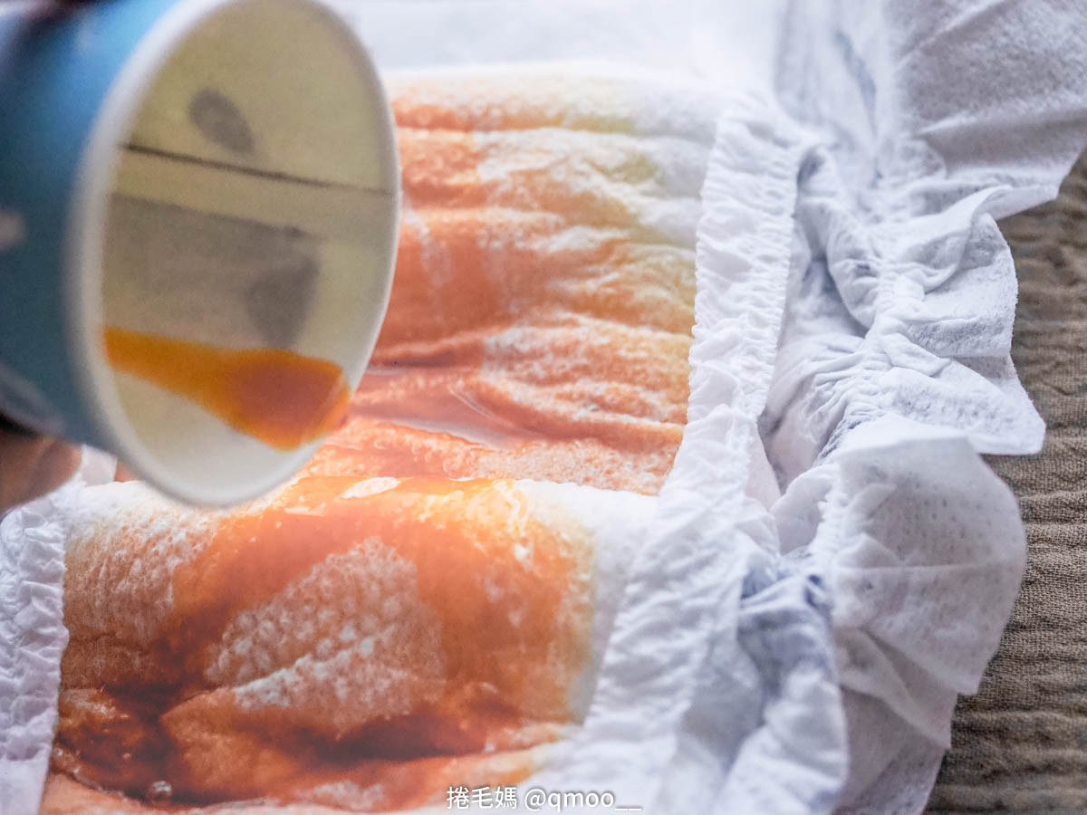 實測3秒瞬間吸收!美國Parasol新科技水凝尿布，小屁屁就像沒穿一樣乾爽舒適