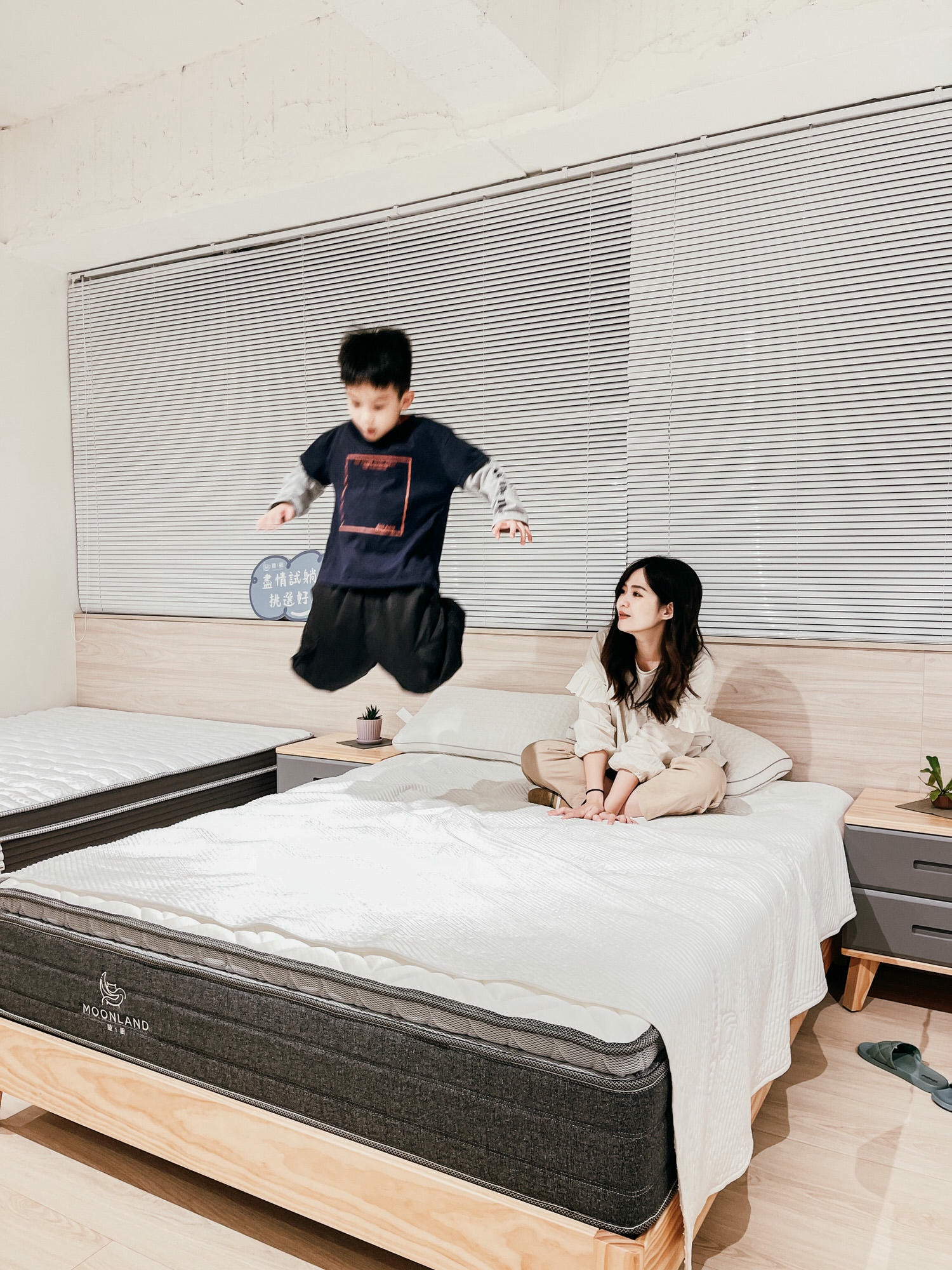 床墊推薦 | Moonland睦眠床墊 台北門市 7款床墊試躺心得 防塵螨10年保固 MIT台灣製床墊