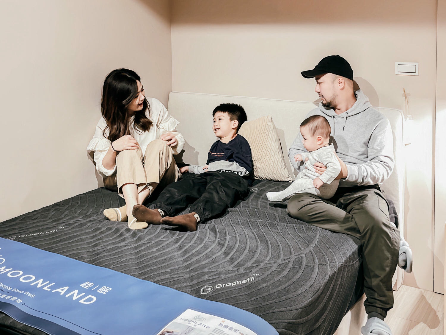 床墊推薦 | Moonland睦眠床墊 台北門市 7款床墊試躺心得 防塵螨10年保固 MIT台灣製床墊