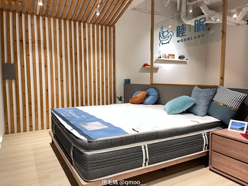 床墊推薦 | Moonland睦眠床墊 台北門市 7款床墊試躺心得 防塵螨10年保固 MIT台灣製床墊