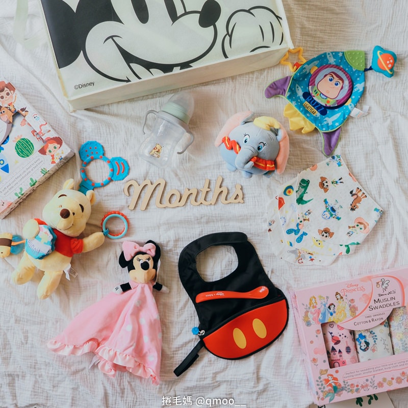 歡迎來到迪士尼寶寶世界! 新生兒安撫玩具 安撫巾 分享