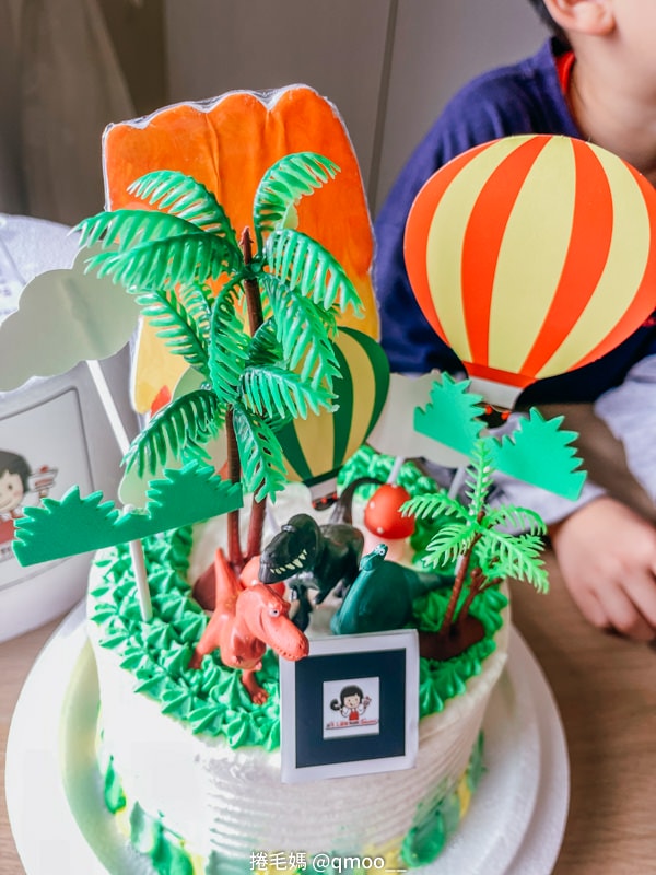 有恐龍在蛋糕上大吼！與手工甜點對話的SUSAN x AR動蛋糕 dessert365手工甜點娘娘專送平台 宅配生日蛋糕