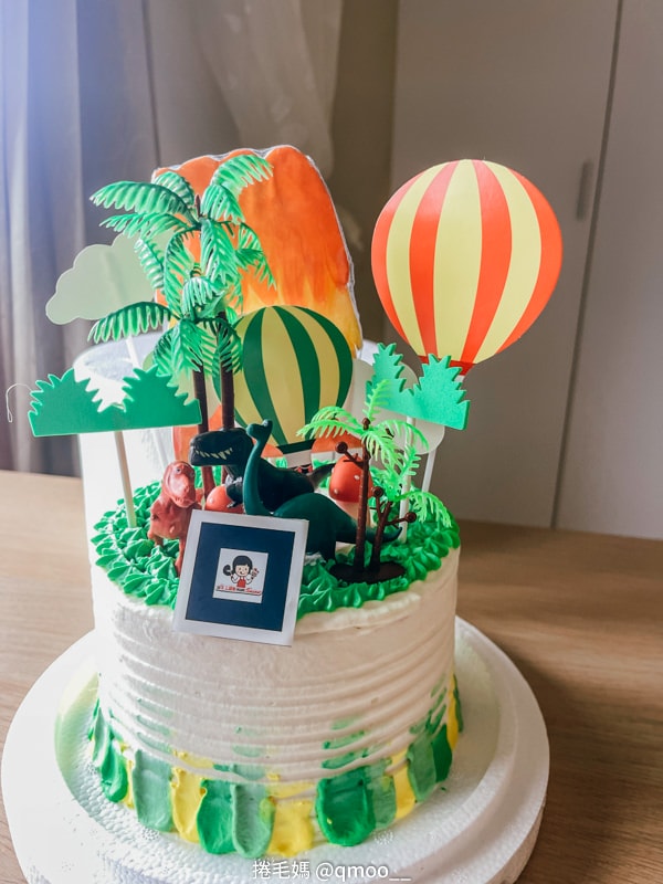 有恐龍在蛋糕上大吼！與手工甜點對話的SUSAN x AR動蛋糕 dessert365手工甜點娘娘專送平台 宅配生日蛋糕