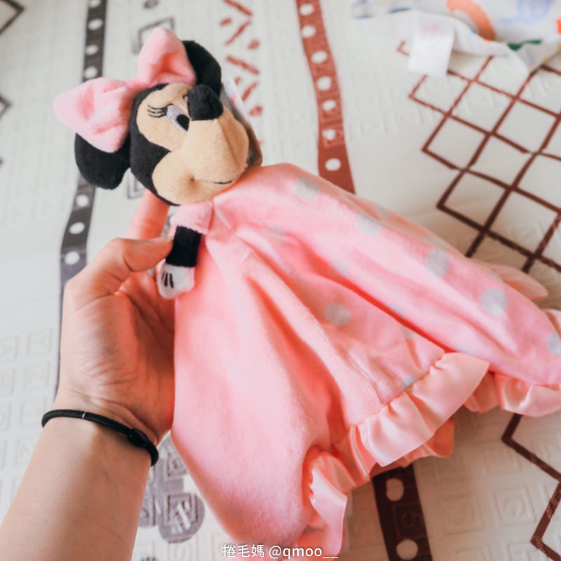 迪士尼安撫娃娃 安撫巾 彌月禮 新生兒禮物 小寶寶安撫玩具 10