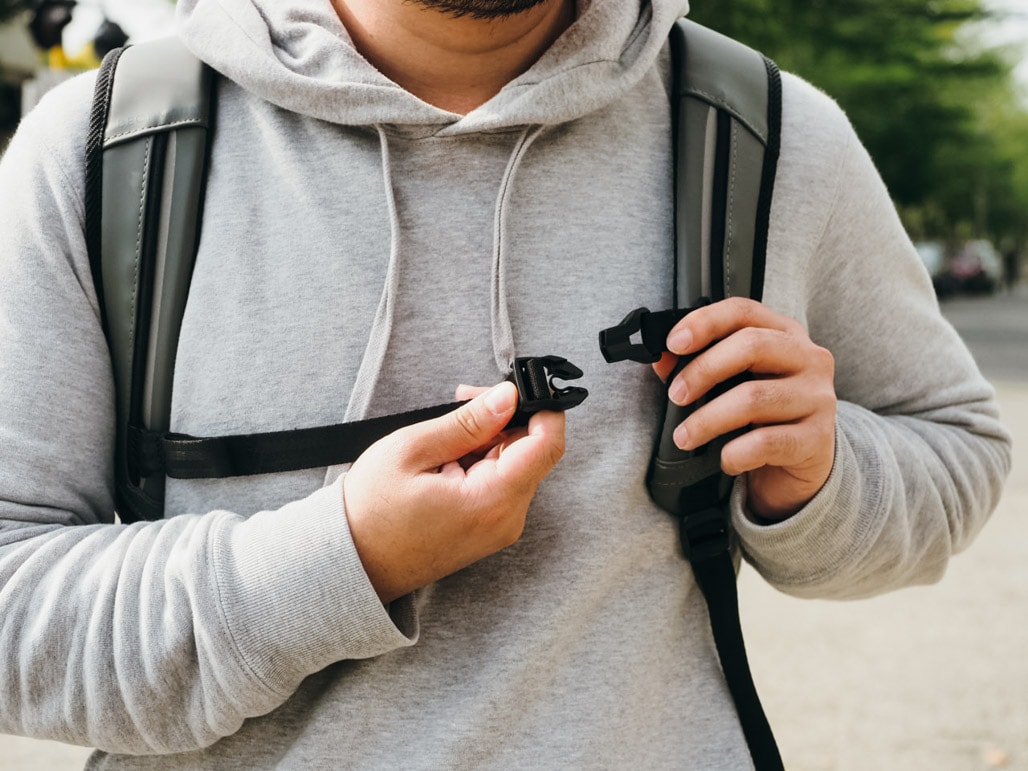 工作旅行多用 高顏值機能型防水護脊後背包 挪威BECKMANN Street FLX  15.6吋筆電也能放